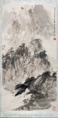 图片[1]-Fu Baoshi Fishing Return Map Axis-China Archive